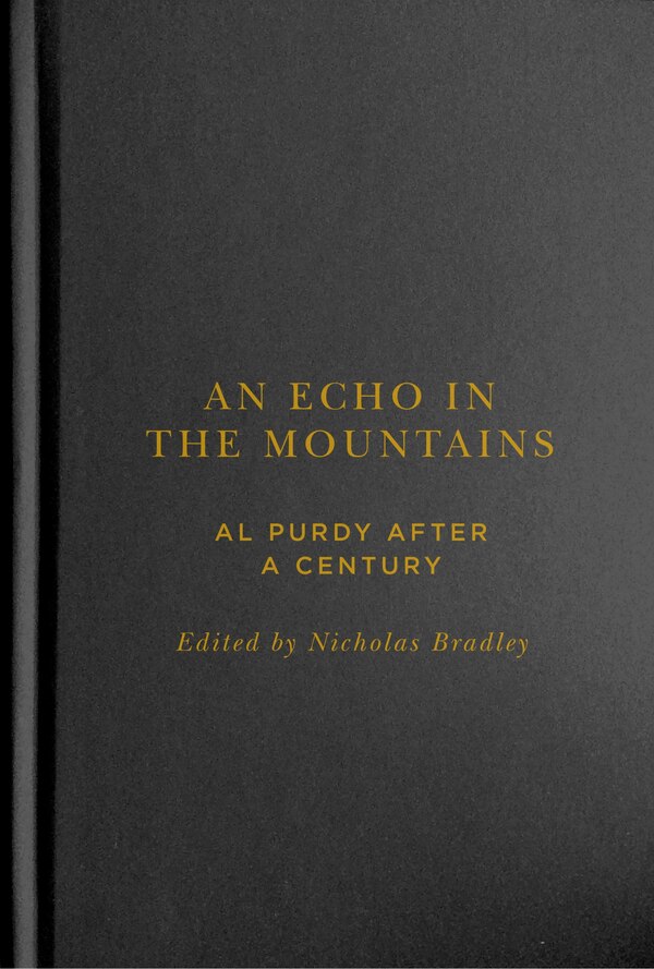 An Echo in the Mountains by Nicholas Bradley, Hardcover | Indigo Chapters