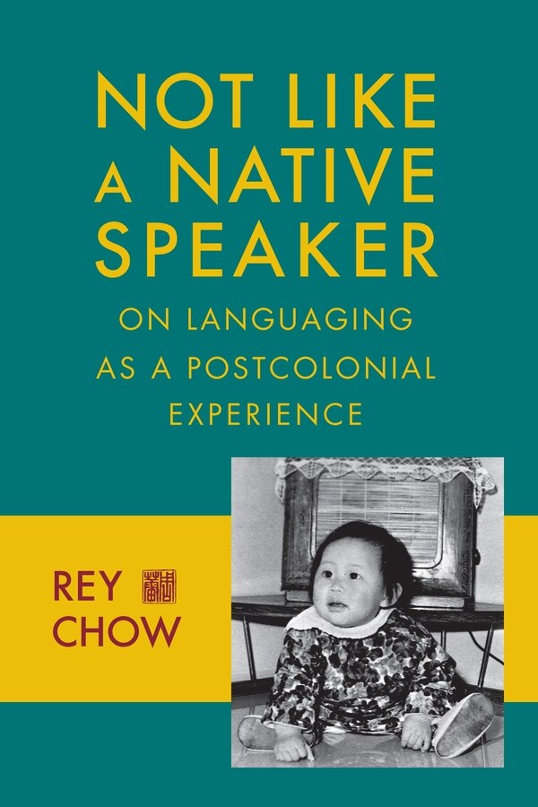 Not Like a Native Speaker by Rey Chow, Hardcover | Indigo Chapters
