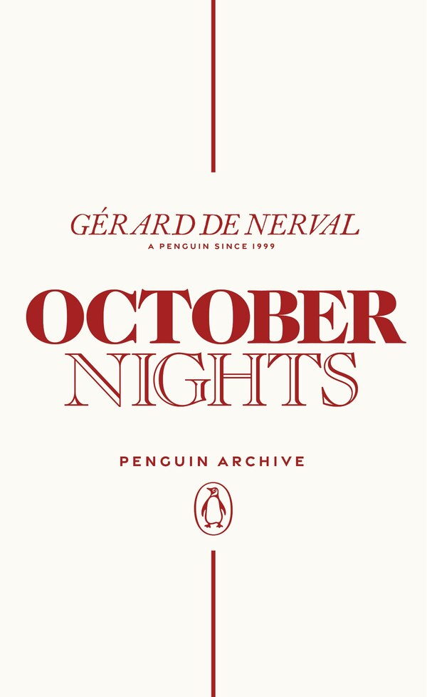 October Nights by Gerard De Nerval, Mass Market Paperback | Indigo Chapters