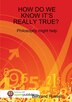 How Do We Know It's Really True? Philosophy Might Help by BERTRAND RUSSELL, Paperback | Indigo Chapters