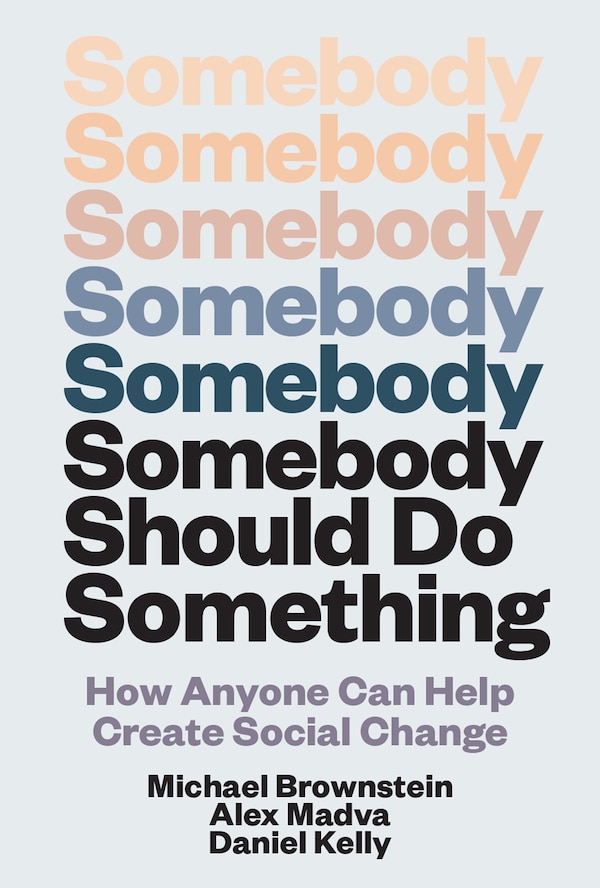 Somebody Should Do Something by Michael Brownstein, Paperback | Indigo Chapters