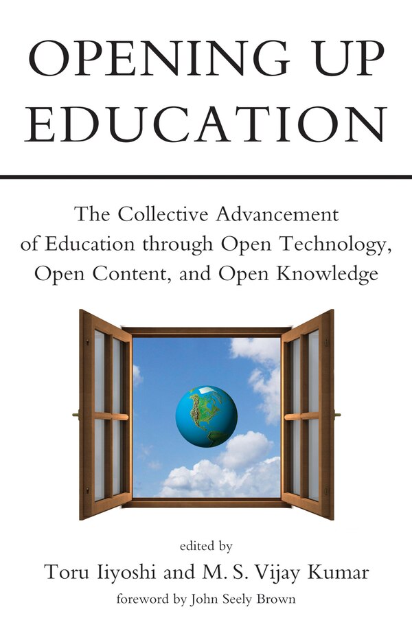 Opening Up Education by Toru Iiyoshi, Paperback | Indigo Chapters