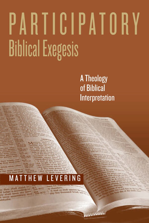 Participatory Biblical Exegesis by Matthew Levering, Hardcover | Indigo Chapters