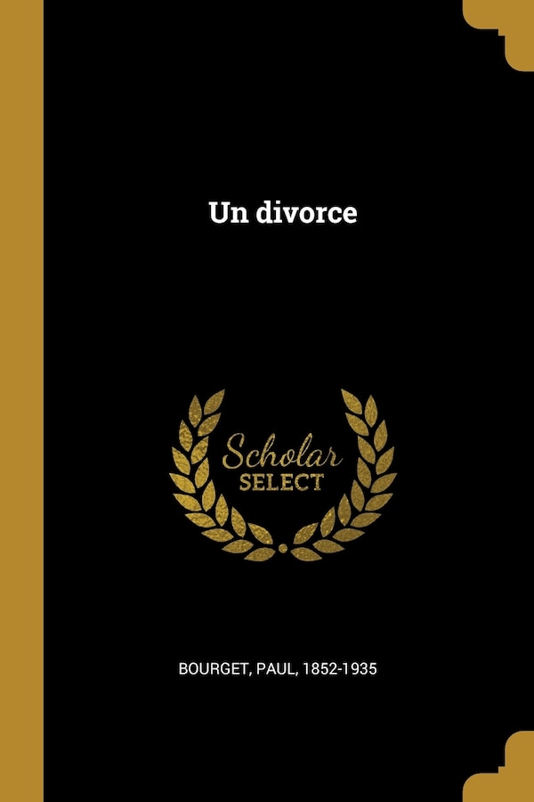 Un divorce by Paul Bourget, Paperback | Indigo Chapters