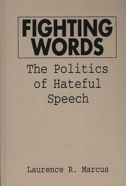 Fighting Words by Laurence R. Marcus, Hardcover | Indigo Chapters