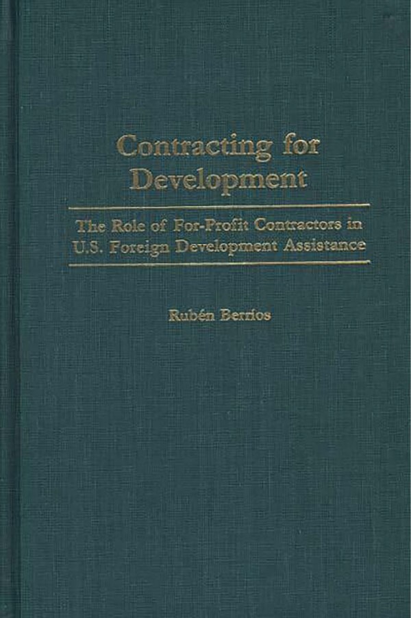 Contracting for Development by Rub Berr, Hardcover | Indigo Chapters