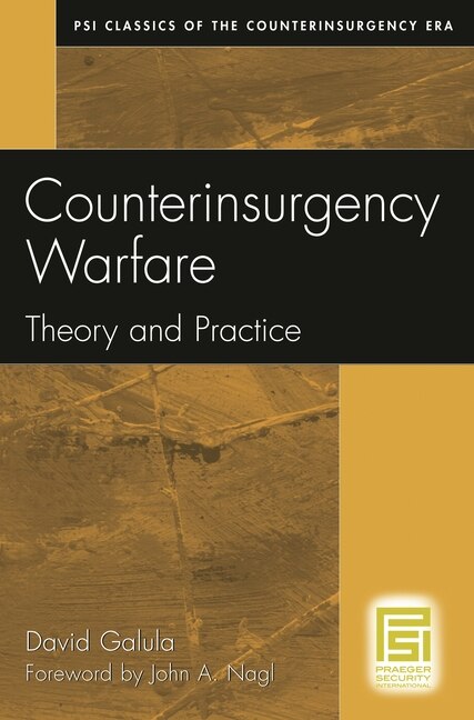 Counterinsurgency Warfare by David Galula, Paperback | Indigo Chapters