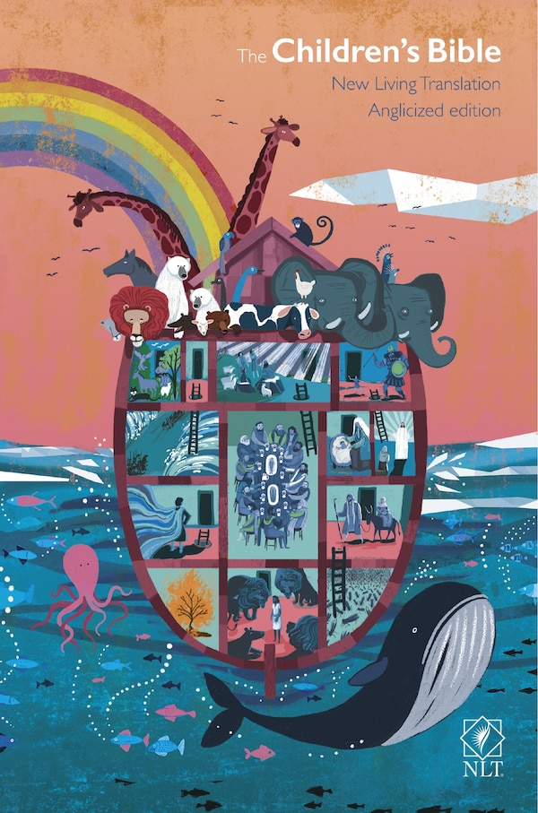 The Children's Bible: New Living Translation: With Noah’s Ark and Rainbow and Other Colourful Illustrations British Text Edition by Spck