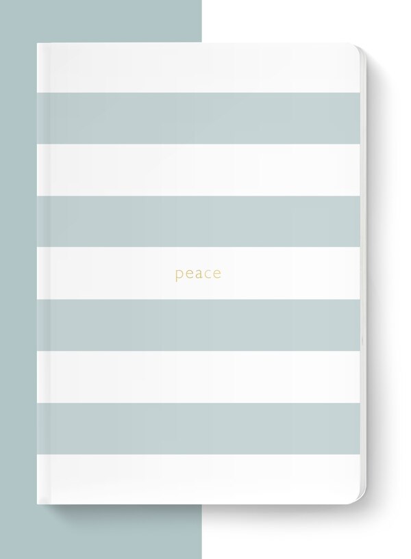 Spirit Stationery Striped A5 Notebook by Spck, Paperback | Indigo Chapters