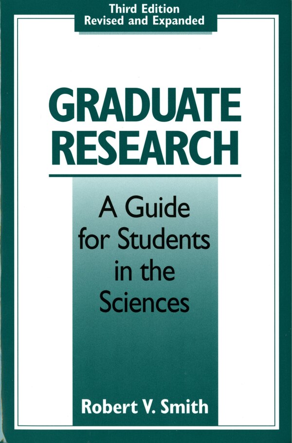 Graduate Research by Robert V. Smith, Paperback | Indigo Chapters