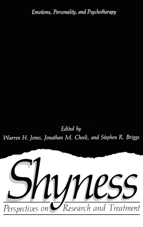 Shyness by Warren H. Jones, Hardcover | Indigo Chapters