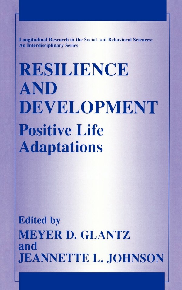 Resilience And Development by Meyer D. Glantz, Hardcover | Indigo Chapters