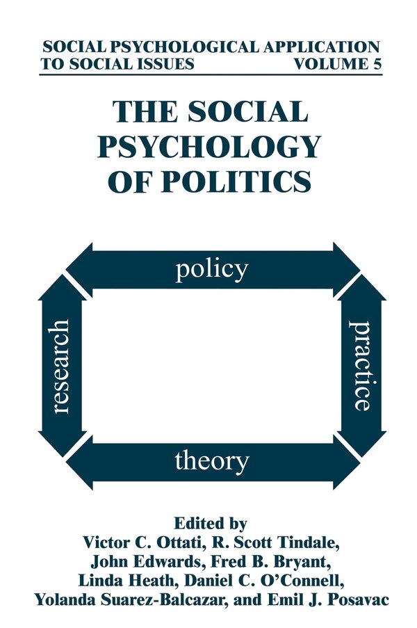 The Social Psychology Of Politics by Victor C. Ottati, Hardcover | Indigo Chapters