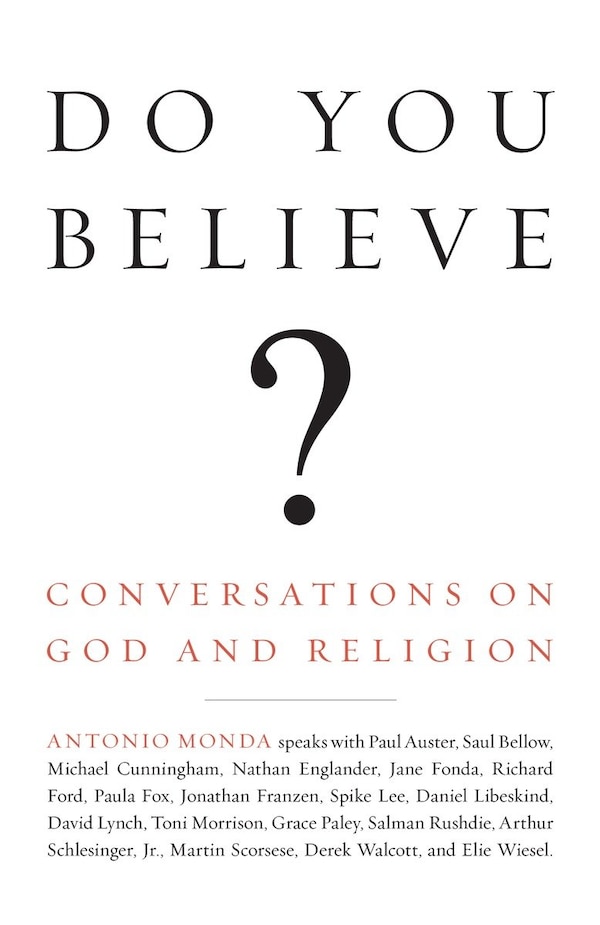 Do You Believe? by Antonio Monda, Paperback | Indigo Chapters