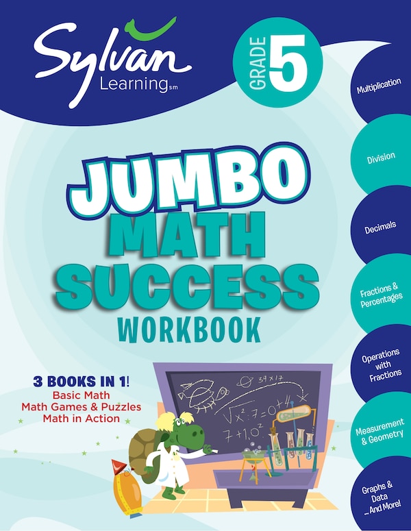 5th Grade Jumbo Math Success Workbook by Sylvan Learning, Paperback | Indigo Chapters