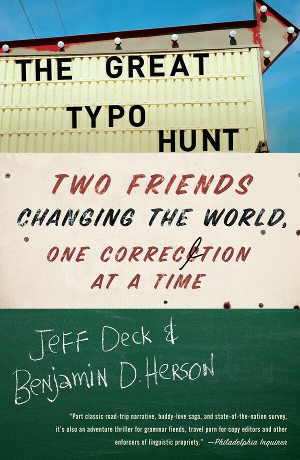 The Great Typo Hunt by Jeff Deck, Paperback | Indigo Chapters