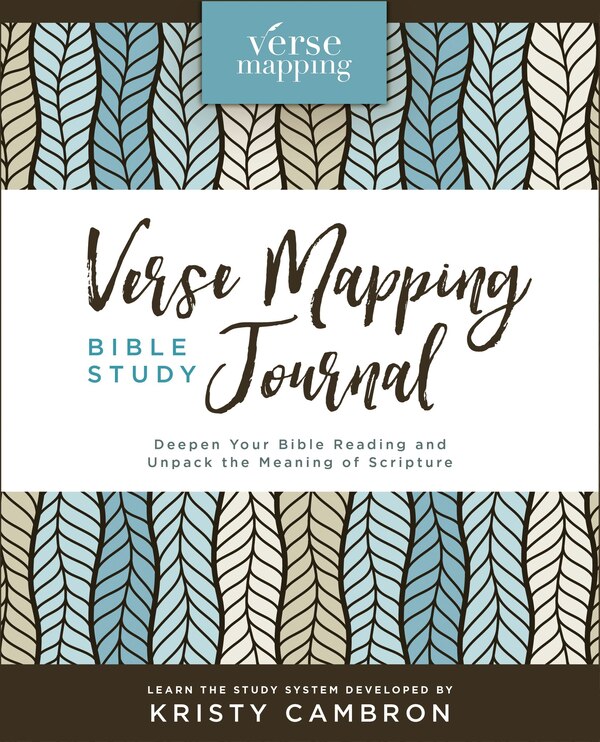 Verse Mapping Bible Study Journal by Kristy Cambron, Hardcover | Indigo Chapters