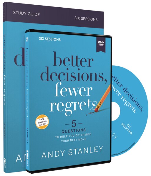 Better Decisions Fewer Regrets Study Guide With Dvd by Andy Stanley, Paperback | Indigo Chapters