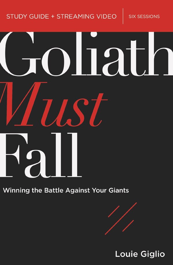 Goliath Must Fall Bible Study Guide plus Streaming Video by Louie Giglio, Perfect | Indigo Chapters