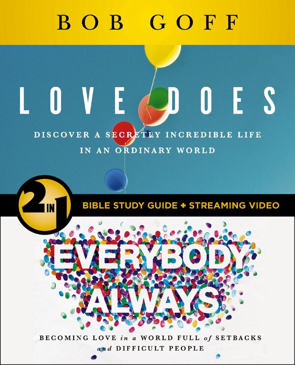Love Does/Everybody Always 2-in-1 Bible Study Guide plus Streaming Video by Bob Goff, Perfect | Indigo Chapters
