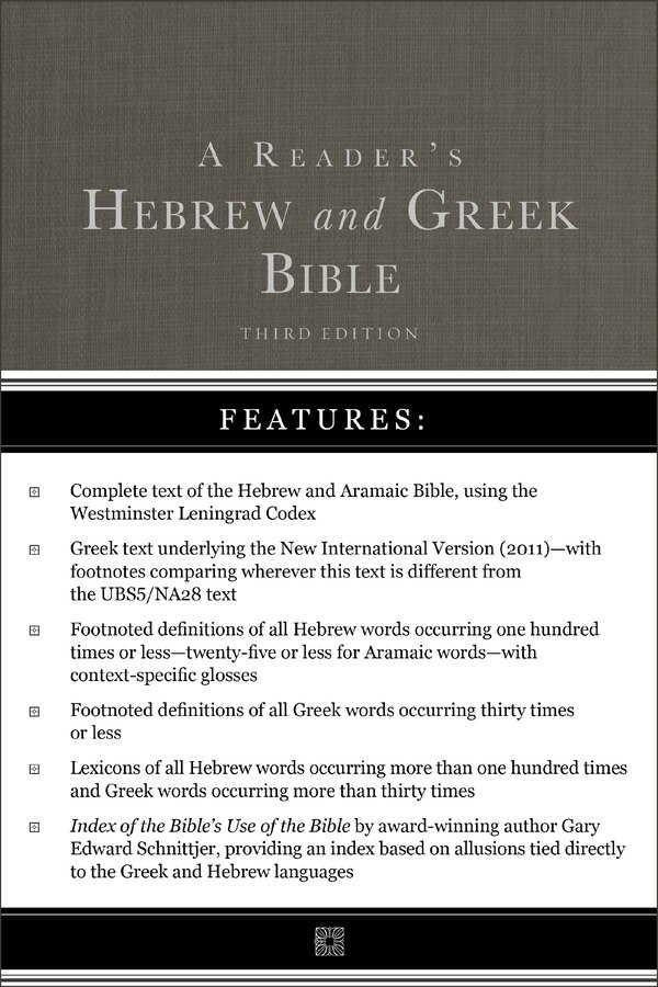 A Reader's Hebrew and Greek Bible by A. Philip Brown Ii, Hardcover | Indigo Chapters