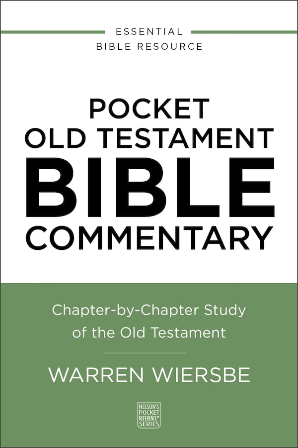 Pocket Old Testament Bible Commentary by Warren W. Wiersbe, Paperback | Indigo Chapters