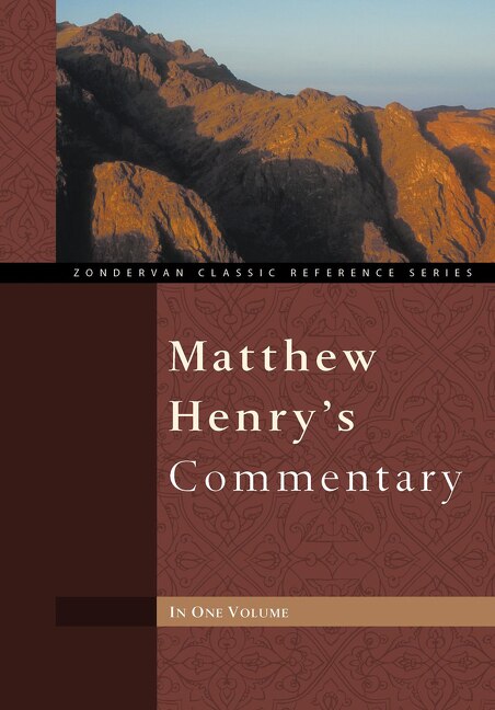 Matthew Henry's Commentary, Hardcover | Indigo Chapters