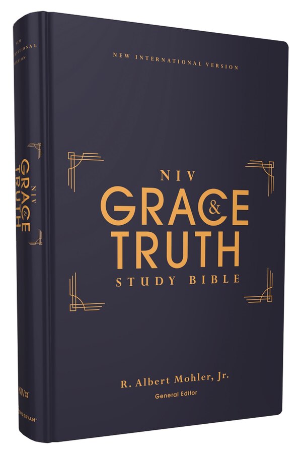 NIV The Grace and Truth Study Bible (Trustworthy and Practical Insights), Hardcover Red Letter Comfort Print by Zondervan Zondervan