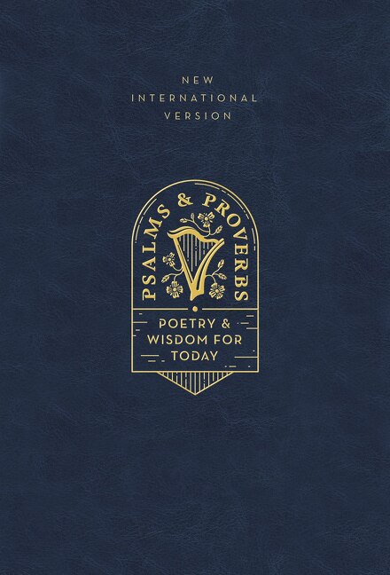 Niv Psalms And Proverbs Leathersoft Over Board Navy Comfort Print by Zondervan Zondervan, Hardcover | Indigo Chapters