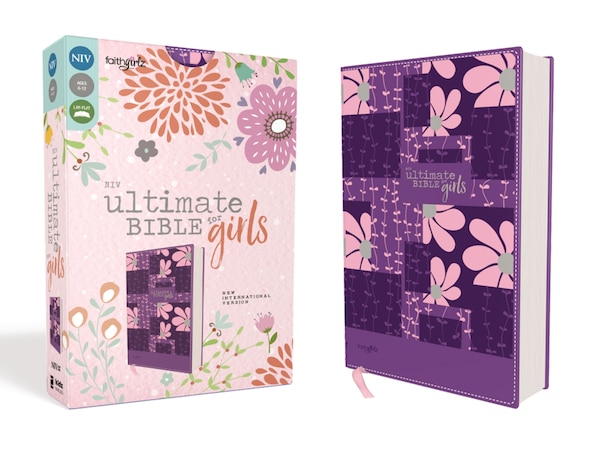 Niv Ultimate Bible For Girls Faithgirlz Edition Leathersoft Purple by Nancy N. Rue, Leather/Fine Binding | Indigo Chapters