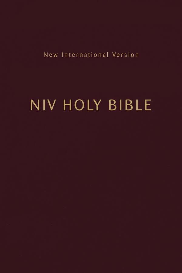 Niv Holy Bible Compact, Paperback Burgundy Comfort Print by Zondervan | Indigo Chapters