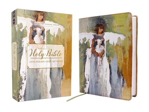 NRSVue Holy Bible Anne Neilson Angel Art Series Leathersoft Multi-Color Comfort Print by Zondervan, Leather/Fine Binding | Indigo Chapters