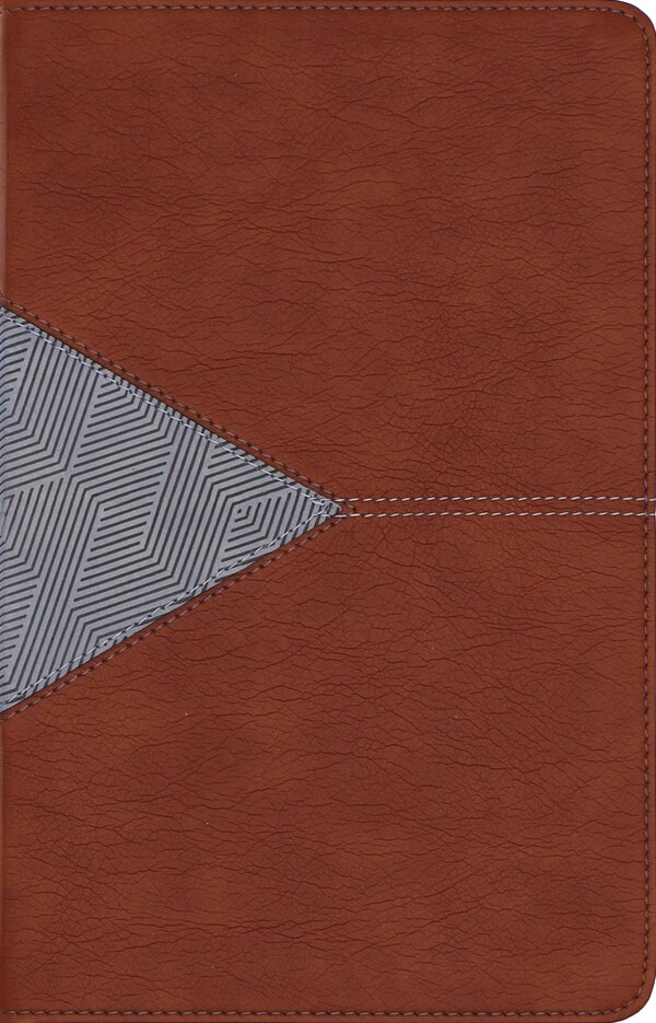 NIV Application Bible Personal Size Leathersoft Brown/Blue Red Letter Indexed Comfort Print by Zondervan, Leather/Fine Binding | Indigo Chapters
