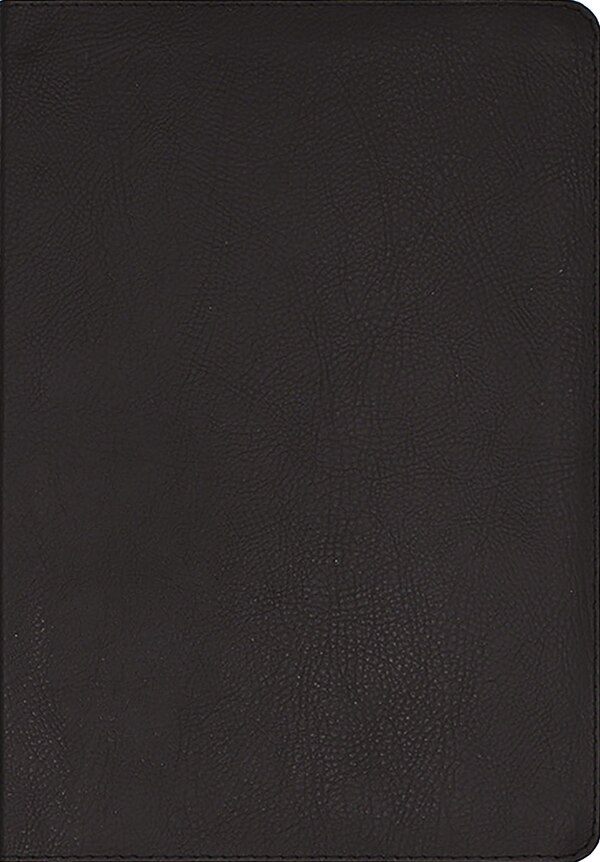 NIV Application Bible Large Print European Bonded Leather Black Red Letter Indexed Comfort Print by Zondervan, Leather/Fine Binding