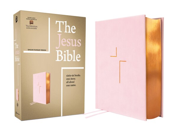 The Jesus Bible ESV Edition Leathersoft over Board Pink by Zondervan, Imitation Leather | Indigo Chapters