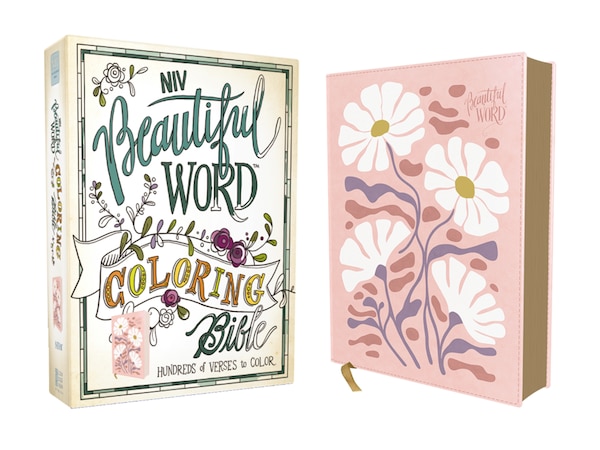 NIV Beautiful Word Coloring Bible Leathersoft Pink by Zondervan, Leather/Fine Binding | Indigo Chapters