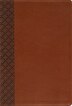 Amplified Holy Bible Large Print Leathersoft Brown by Zondervan, Leather/Fine Binding | Indigo Chapters