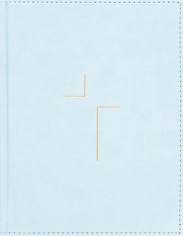 The Jesus Bible NIV Edition Leathersoft over Board Blue Comfort Print by Zondervan, Imitation Leather | Indigo Chapters