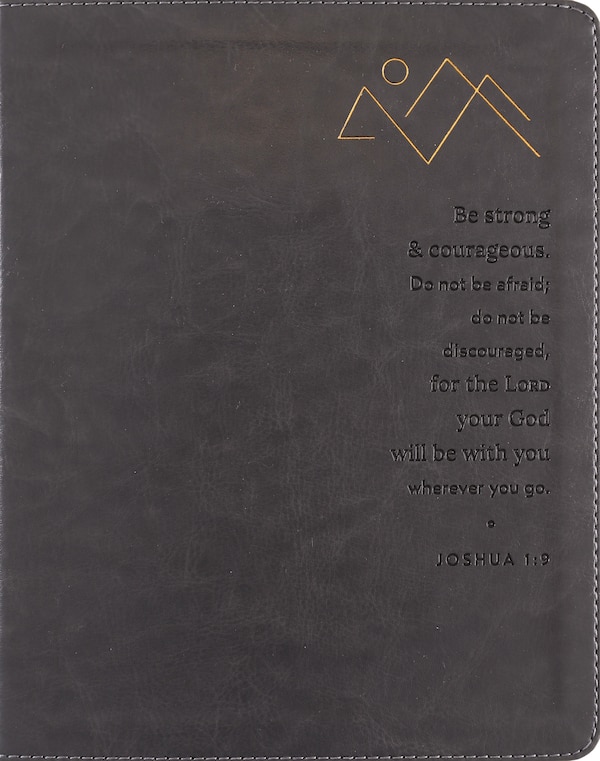 NIV Journal the Word Bible (Perfect for Note-Taking) Double-Column Leathersoft Gray Red Letter Comfort Print by Zondervan | Indigo Chapters