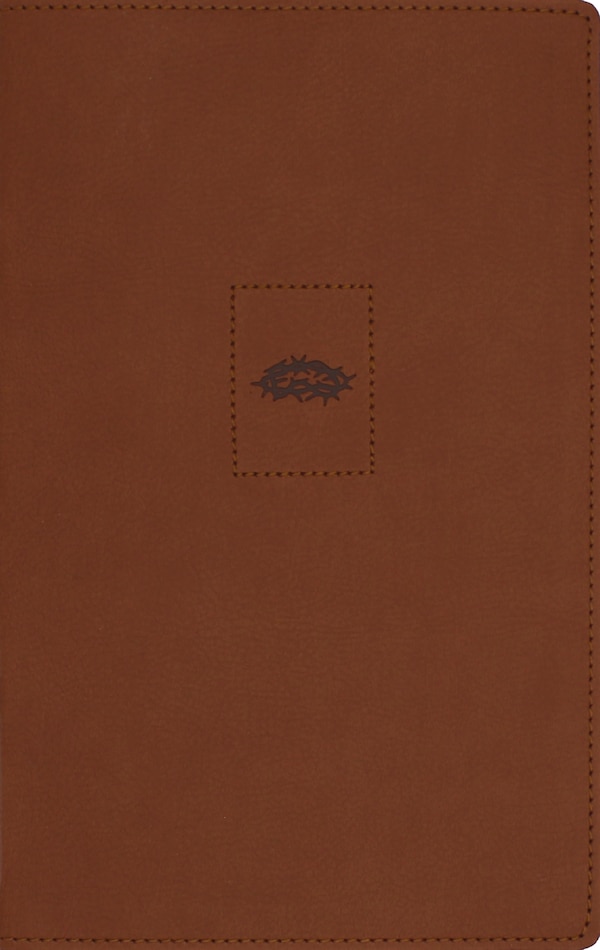 NIV Heritage Bible Page Edge Art Edition Leathersoft Brown Red Letter Comfort Print by Zondervan, Leather/Fine Binding | Indigo Chapters