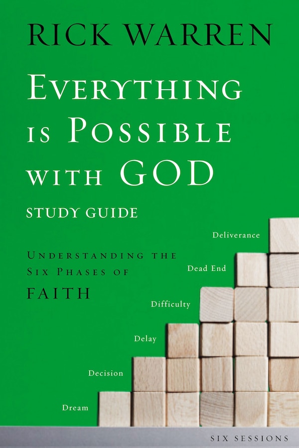 Everything is Possible with God Bible Study Guide by Rick Warren, Paperback | Indigo Chapters