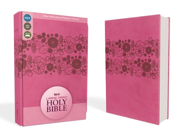 Nirv Holy Bible Large Print Leathersoft Pink by Zondervan Zondervan, Leather/Fine Binding | Indigo Chapters