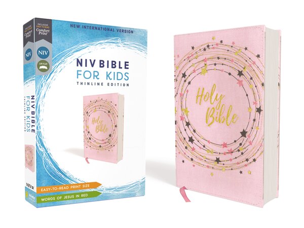 Niv Bible For Kids Flexcover Pink/gold Red Letter Comfort Print by Zondervan, Hardcover | Indigo Chapters