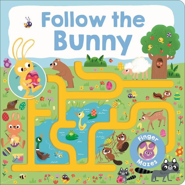 Maze Book: Follow The Bunny by Roger Priddy, Board Book | Indigo Chapters