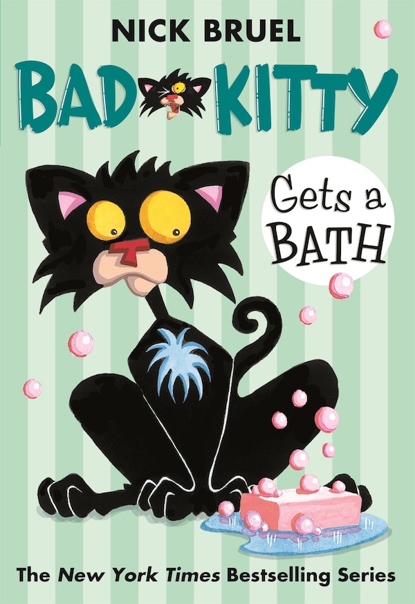 Bad Kitty Gets a Bath (, Paperback black-and-white edition) by Nick Bruel | Indigo Chapters