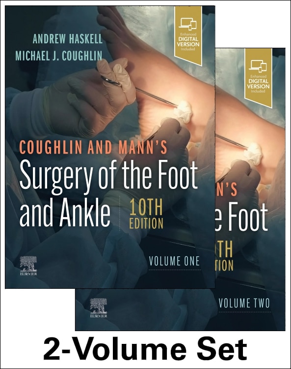 Coughlin and Mann's Surgery of the Foot and Ankle 2-Volume Set by Andrew Haskell, Hardcover | Indigo Chapters