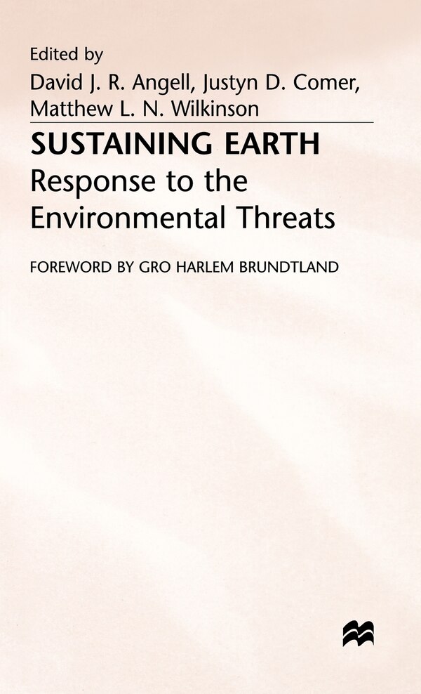 Sustaining Earth by D.j.r. Angell, Hardcover | Indigo Chapters