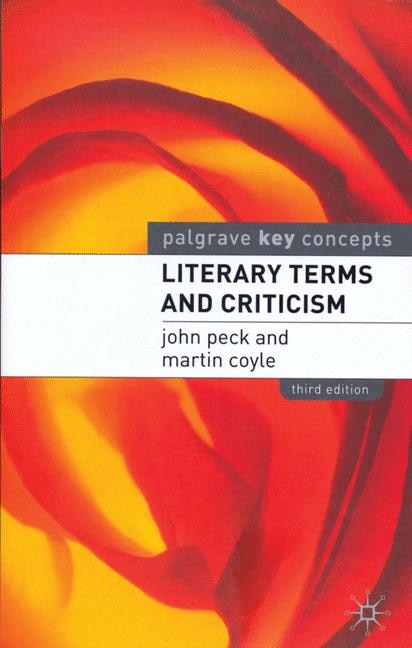 Literary Terms And Criticism by John Peck, Paperback | Indigo Chapters