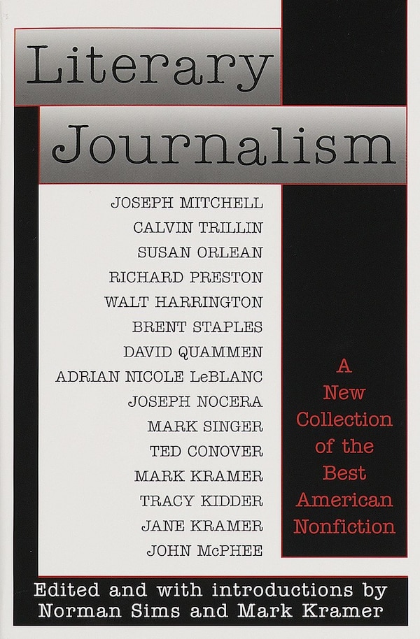Literary Journalism by Norman Sims, Paperback | Indigo Chapters