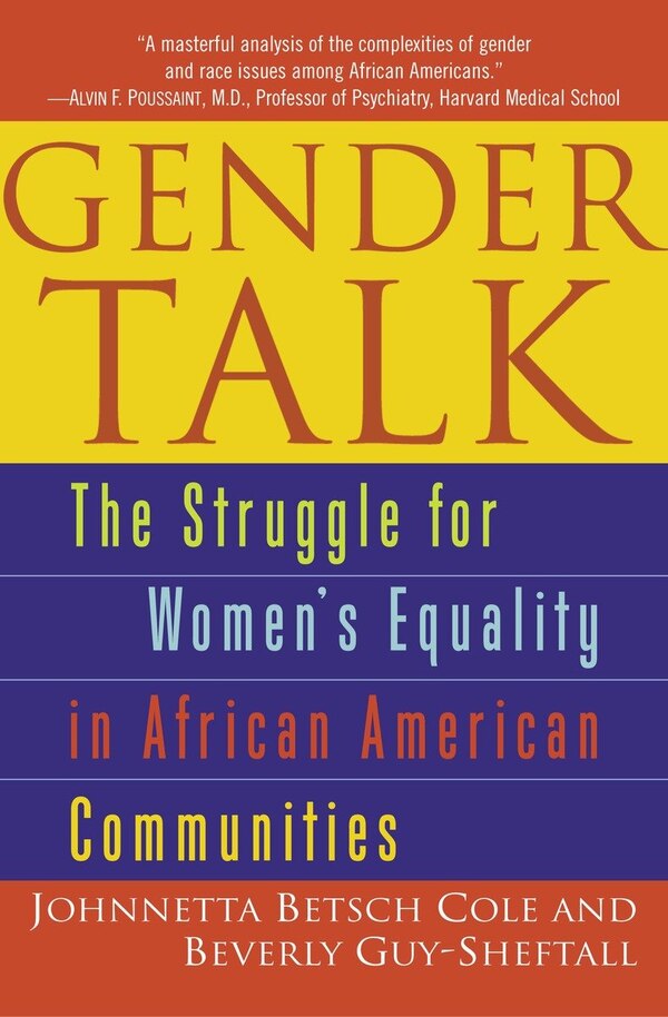 Gender Talk by Johnnetta B. Cole, Paperback | Indigo Chapters